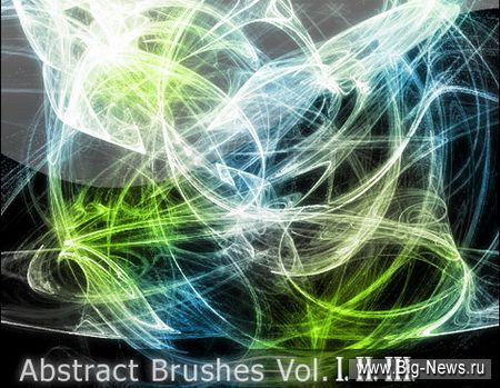 Abstract Brushes Set for Adobe Photoshop by BASSTAR